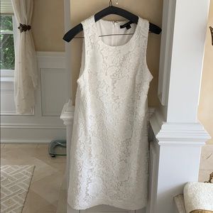 Cynthia Steffe white lace dress
